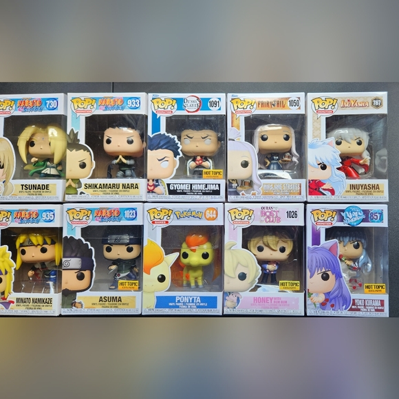 Assorted Anime Funkos (Naruto) - Picture 3 of 3